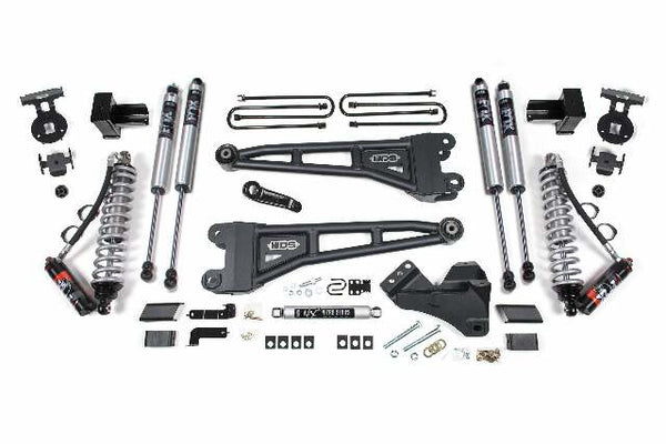 BDS 4 Inch Lift Kit 4-Link Conversion, Fits Ford F250/F350 Super Duty 17-19 4WD Diesel 2228FPE