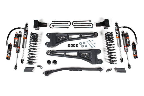 BDS 2.5 Inch Lift Kit W/ Radius Arm, Fits Ford F450 Super Duty 20-22 4WD Diesel & Gas 2219FPE