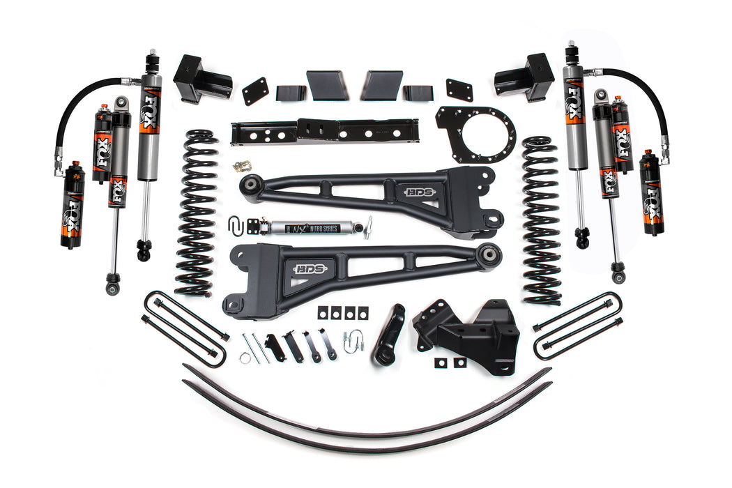 BDS BDS1993FPE 7 Inch Lift Kit w/ Radius Arm Ford F250/F350 Super Duty (20-22) 4WD Diesel