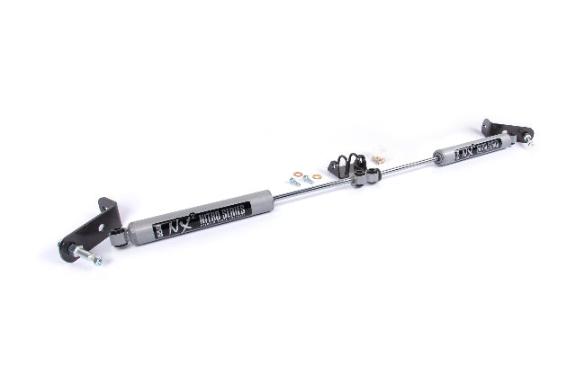 BDS Dual Steering Stabilizer Kit w/ NX2 Shocks Fits Chevy Silverado & Fits GMC Sierra 1500 (99-06) 4WD