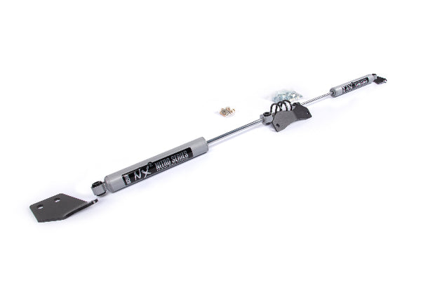 BDS Dual Steering Stabilizer Kit W/ NX2 Shocks, Fits Dodge RAM 1500 Mega Cab 06-08 4WD Y-style Steering 2012DH