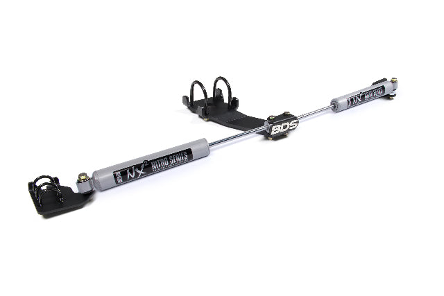 BDS Dual Steering Stabilizer Kit W/ NX2 Shocks, Fits Dodge RAM 2500/3500 09-13 4WD T-style Steering 2014DH