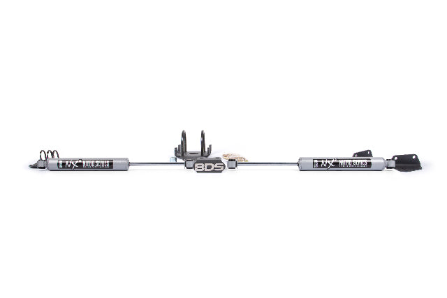 BDS Dual Steering Stabilizer Kit w/ NX2 Shocks Fits Dodge Ram 2500/3500 (09-13) 4WD T-Style Steering