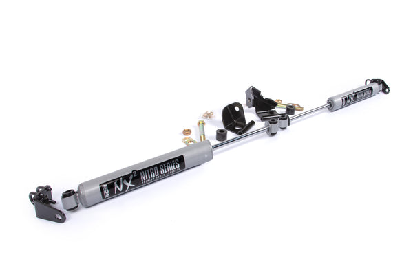 BDS Dual Steering Stabilizer Kit W/ NX2 Shocks, Fits Ford F150 04-08 4WD With Strut Spacers 2019DH
