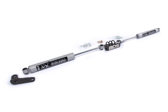 BDS Dual Steering Stabilizer Kit W/ NX2 Shocks, Fits Ford F250/F350 Super Duty 99-04 4WD 2025DH