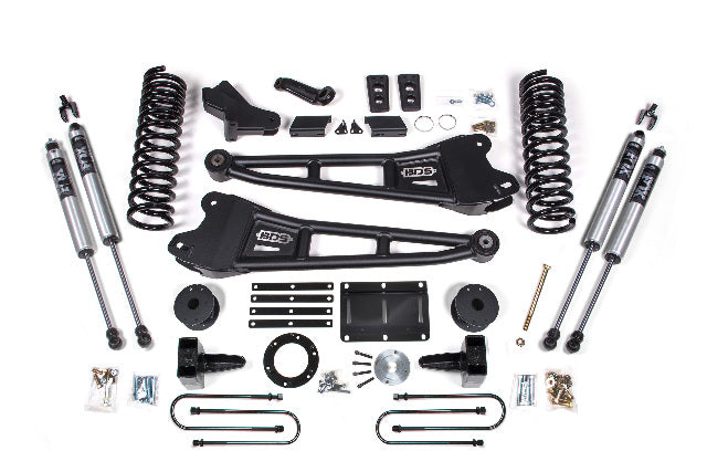 BDS 6 Inch Lift Kit W/ Radius Arm Fits RAM 3500 W/ Rear Air Ride 13-18 4WD Diesel 2106FS
