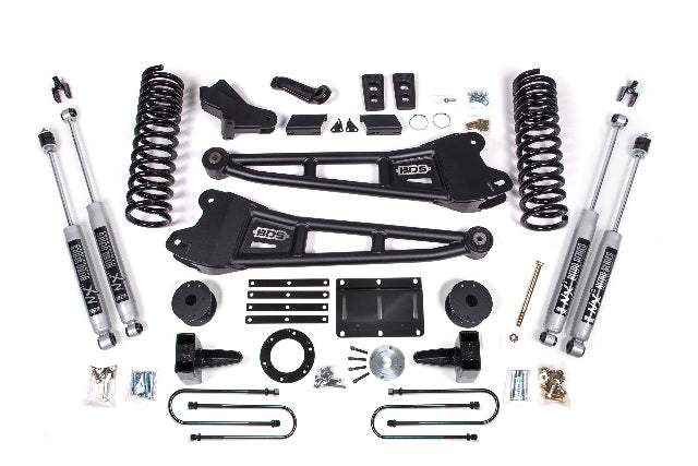 BDS 5.5 Inch Lift Kit W/ Radius Arm Fits RAM 3500 W/ Rear Air Ride 13-18 4WD Gas 2107H