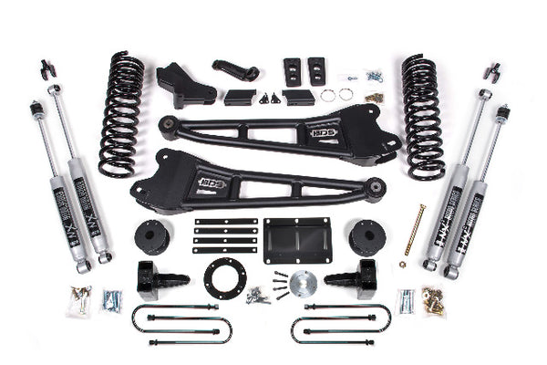 BDS 5.5 Inch Lift Kit W/ Radius Arm RAM 3500 W/ Rear Air Ride 13-18 4WD Gas 2107H