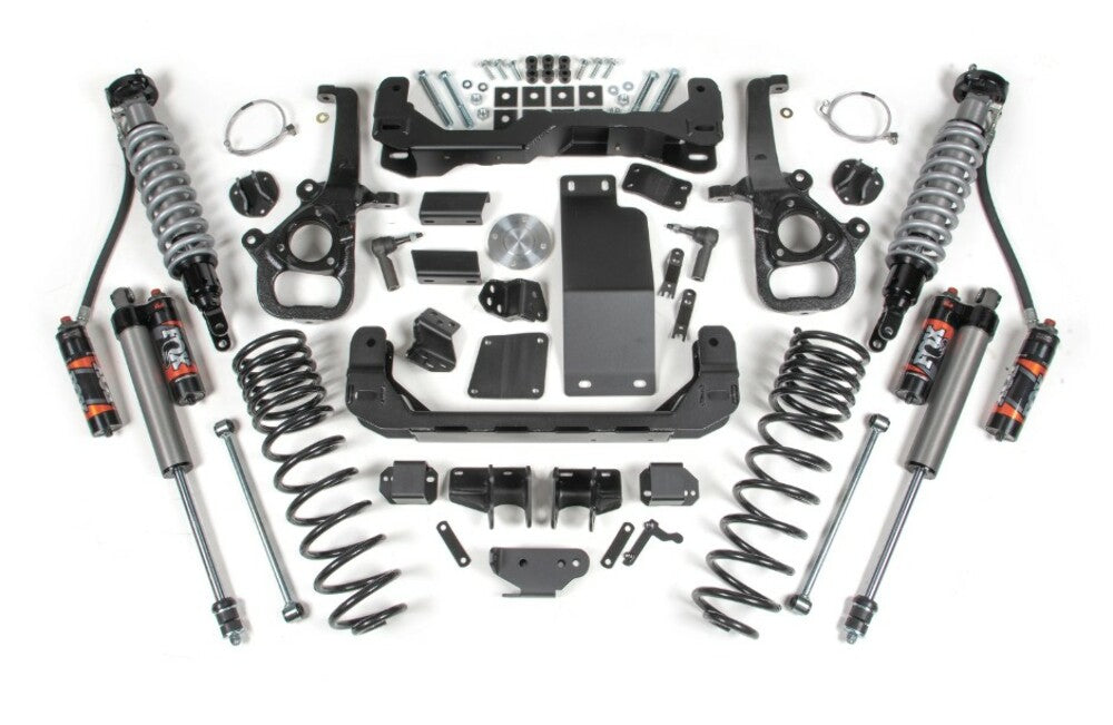 2025 Ram 1500 4WD 6" Suspension Lift Kit 5" Rear Coil Spring - Large Bore - Fox 2.5 PES C/O Front, Fox 2.5 PES Rear