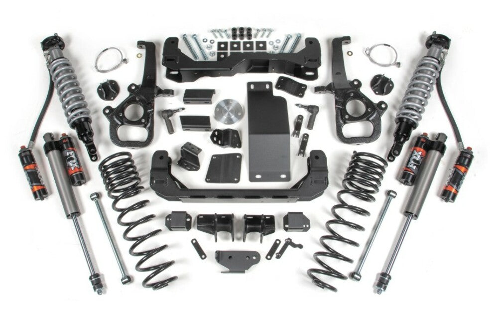 2025 Ram 1500 4WD 6" Suspension Lift Kit 5" Rear Coil Spring - Large Bore - Fox 2.5 PES C/O Front, Fox 2.0 Rear