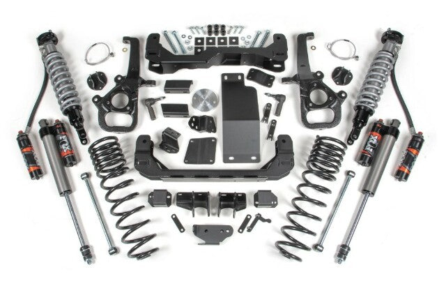 2025 Ram 1500 4WD 6" Suspension Lift Kit 5" Rear Coil Spring - Large Bore - Fox 2.5 PES C/O Front, Fox 2.0 Rear