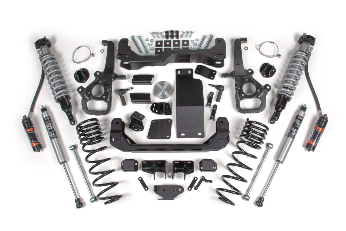 BDS 4 Inch Lift Kit FOX 2.5 Performance Elite Coil-over Fits RAM 1500 25-26 4WD 2116PSS