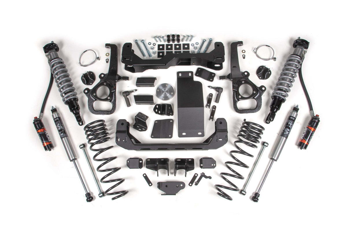 BDS 4 Inch Lift Kit FOX 2.5 Performance Elite Coil-over Fits RAM 1500 25-26 4WD 2117PSS
