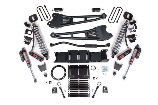 BDS 3 Inch Lift Kit W/ Radius Arm Fox 2.5 Coil-over Conversion - Performance Elite RAM 3500 19-24 4WD Diesel 2118PES