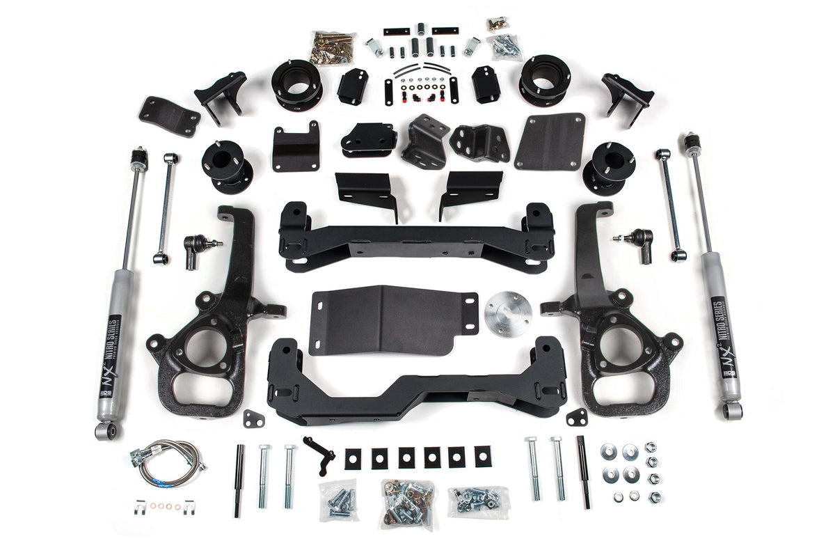BDS 4 Inch Lift Kit Fits RAM 1500 W/ Air Ride 25-26 4WD 2123H