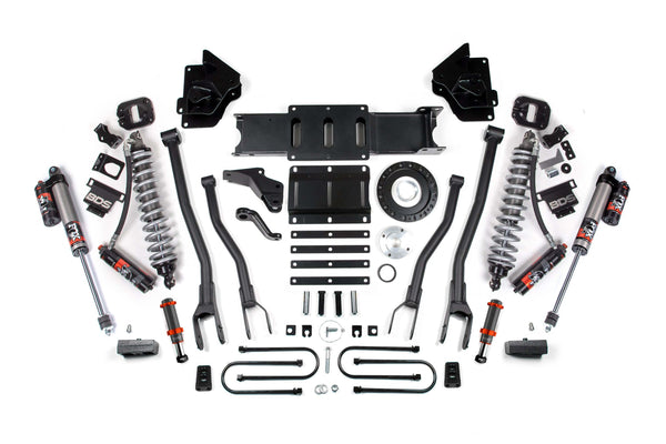 BDS 4 Inch Lift Kit W/ 4-Link Fox 2.5 Coil-over Conversion - Performance Elite RAM 3500 13-18 4WD Diesel 2130PESB