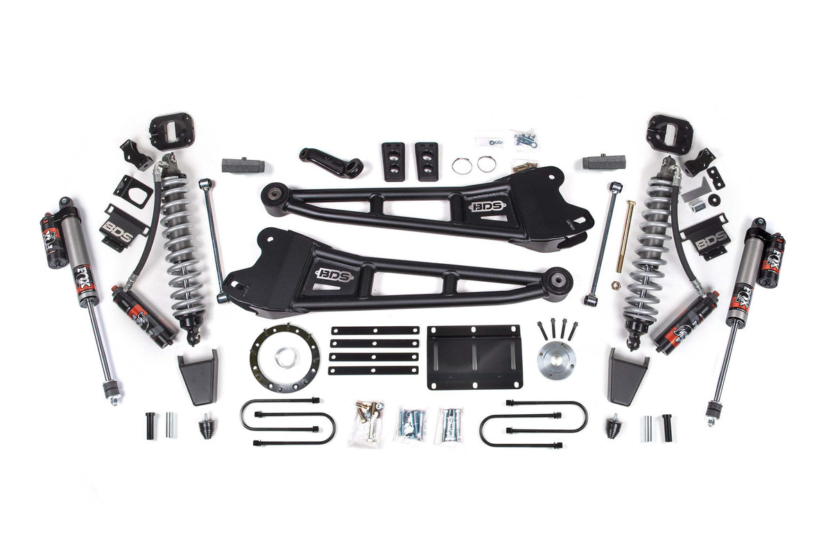 BDS 6 Inch Lift Kit W/ Radius Arm FOX 2.5 Coil-over Conversion - Performance Elite Fits RAM 3500 13-18 4WD Diesel 2134PES