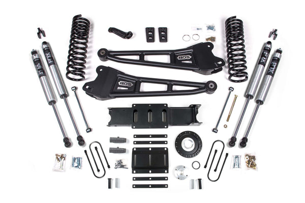 BDS 6 Inch Lift Kit W/ Radius Arm RAM 3500 13-18 4WD Diesel 2139FS