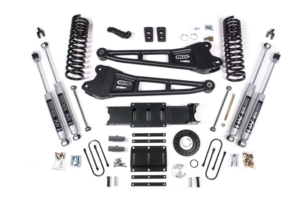 BDS 6 Inch Lift Kit W/ Radius Arm RAM 3500 13-18 4WD Diesel 2139H