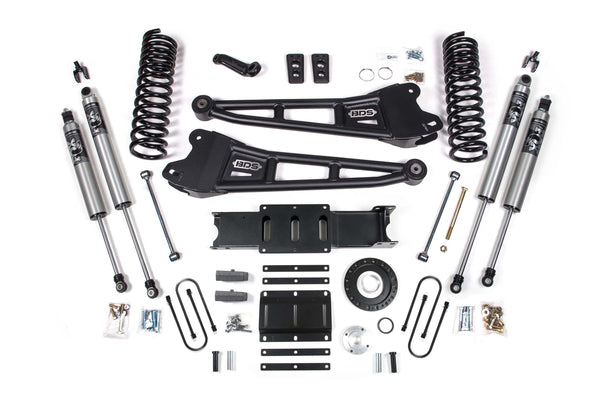 BDS 6 Inch Lift Kit W/ Radius Arm RAM 3500 13-18 4WD Diesel 2139PS