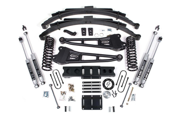BDS 6 Inch Lift Kit W/ Radius Arm RAM 3500 13-18 4WD Diesel 2141H