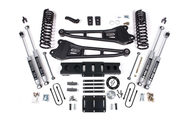 BDS 6 Inch Lift Kit W/ Radius Arm RAM 3500 13-18 4WD Diesel 2142H