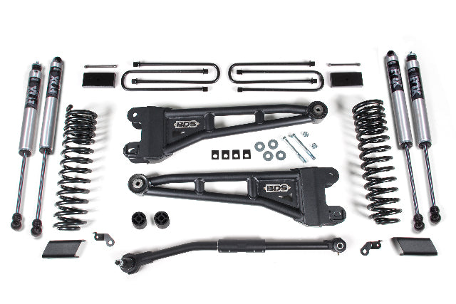 BDS 3 Inch Lift Kit W/ Radius Arm, Fits Ford F250/F350 Super Duty 23-25 4WD 2200FS