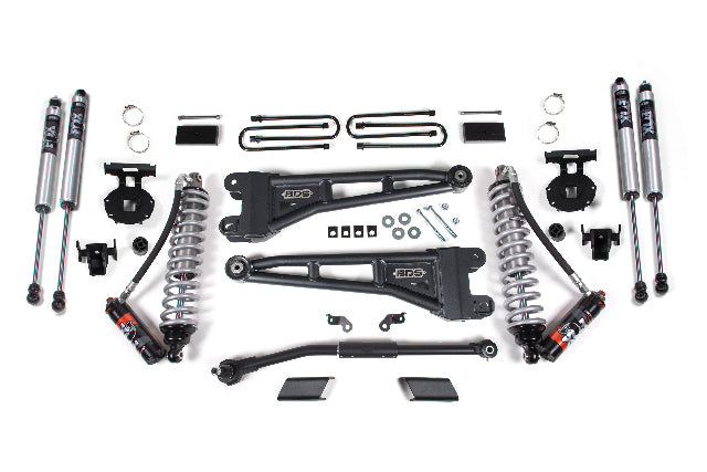 BDS 3 Inch Lift Kit W/ Radius Arm 2.5 Coil-over Conversion Performance Elite, Fits Ford F250/F350 Super Duty 23-25 4WD 2201FPE