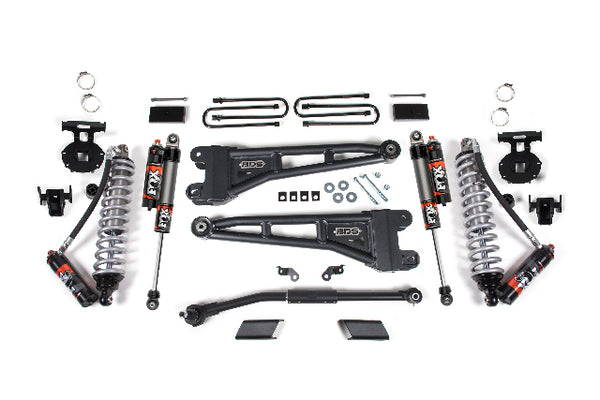 BDS 3 Inch Lift Kit W/ Radius Arm 2.5 Coil-over Conversion Performance Elite, Fits Ford F250/F350 Super Duty 23-25 4WD 2202FPE