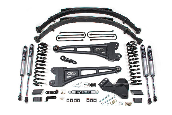 BDS 5 Inch Lift Kit W/ Radius Arm, Fits Ford F250/F350 Super Duty 23-25 4WD Diesel 2208FS