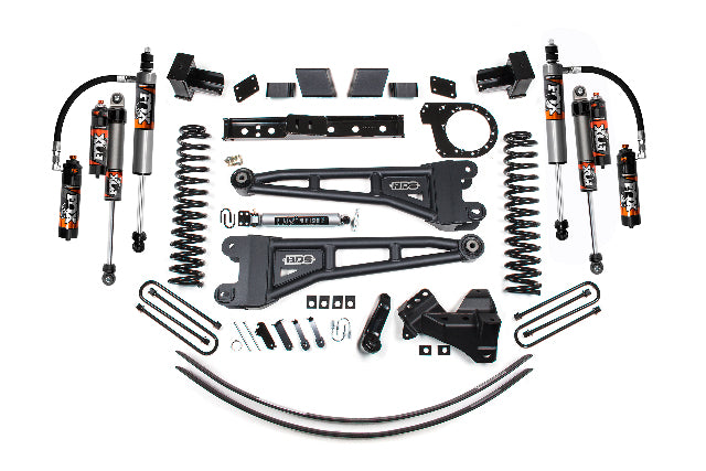 BDS 7 Inch Lift Kit W/ Radius Arm, Fits Ford F350 Super Duty DRW 20-22 4WD Diesel 2217FPE