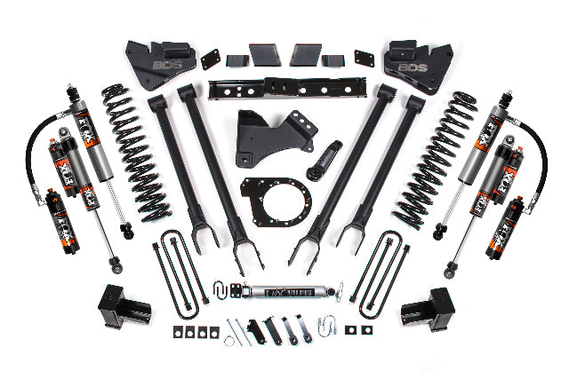 BDS 6 Inch Lift Kit 4-Link Conversion, Fits Ford F250/F350 Super Duty 17-19 4WD Diesel 2225FPE