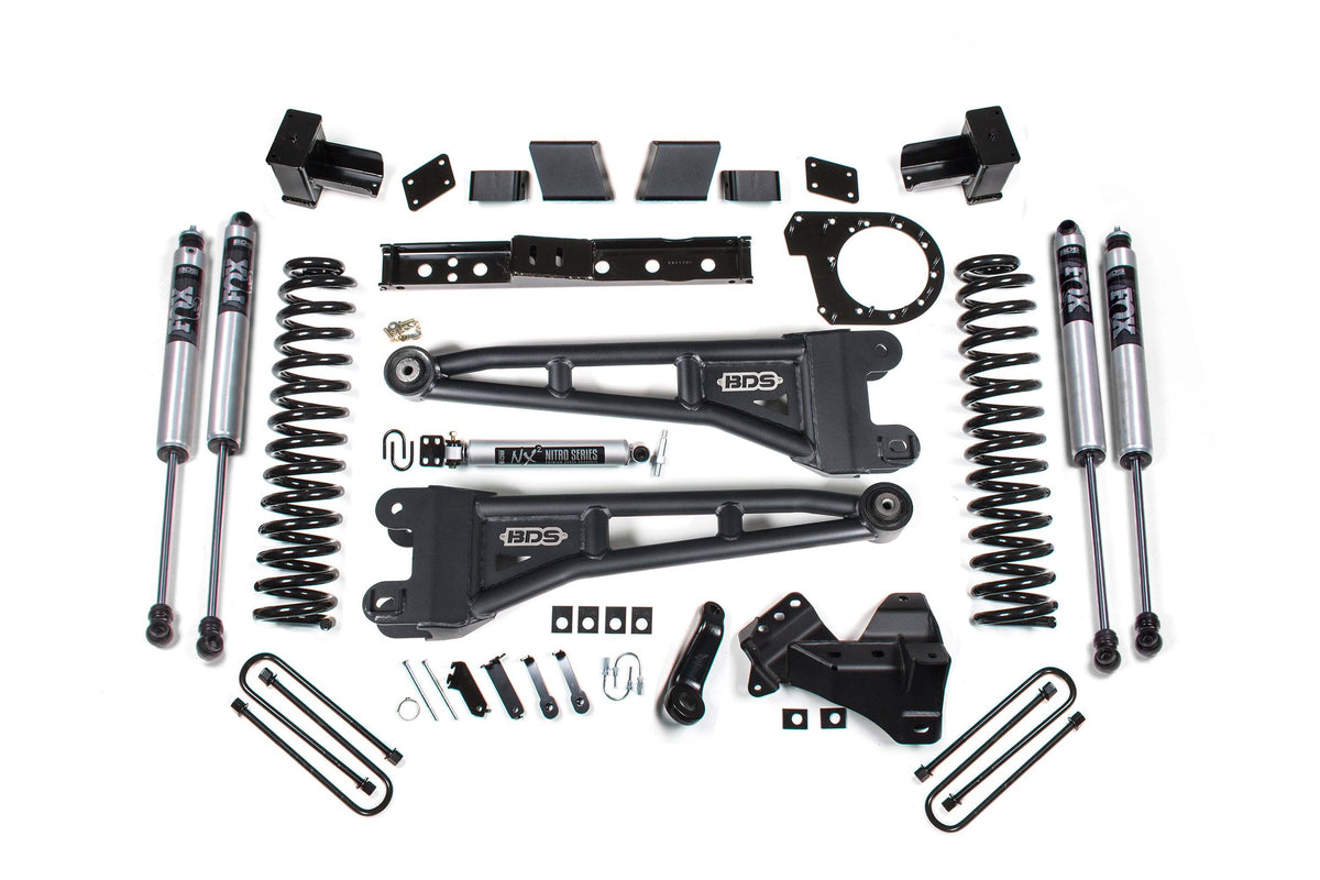 BDS 7 Inch Lift Kit W/ Radius Arm Fits Ford F250/F350 Super Duty 23-26 4WD Diesel 2258FS