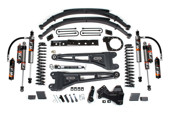 BDS 7 Inch Lift Kit W/ Radius Arm Ford F250/F350 Super Duty 23-26 4WD Diesel 2259FPE
