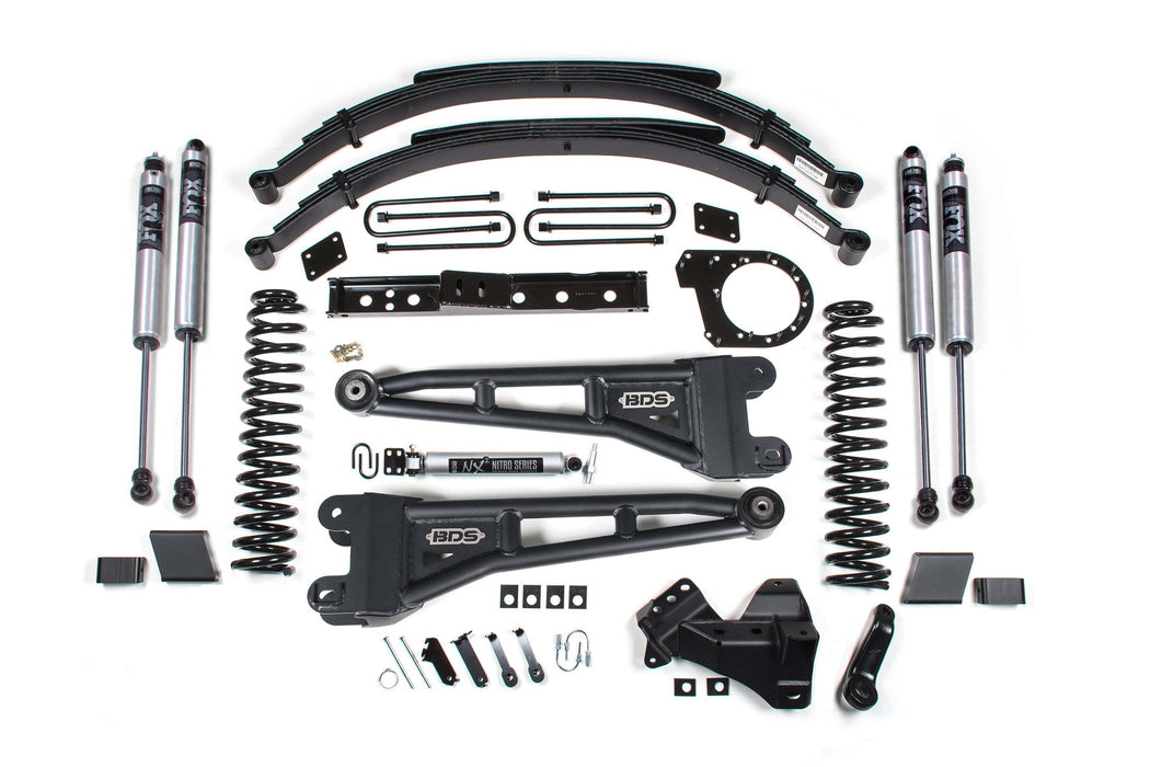BDS 7 Inch Lift Kit w/ Radius Arm Ford F250/F350 Super Duty (23-26) 4WD Diesel