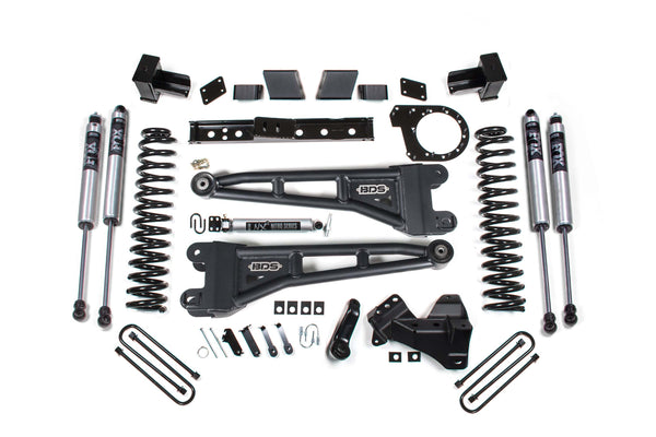 BDS 7 Inch Lift Kit W/ Radius Arms Ford F350 Super Duty DRW 23-26 4WD Diesel 2260FS