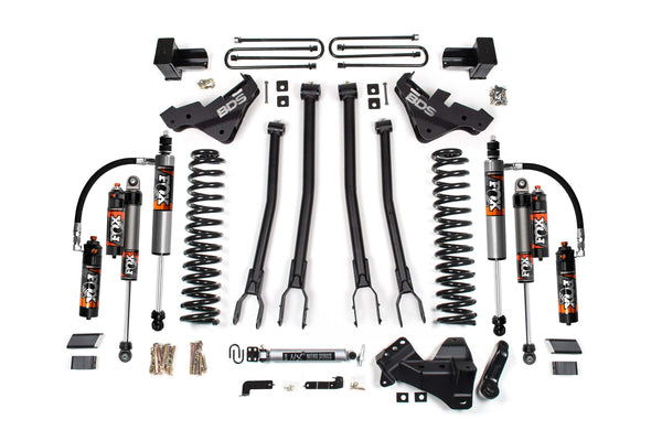 BDS 5 Inch Lift Kit W/ 4-Link Ford F250/F350 Super Duty 23-26 4WD Diesel 2264FPE