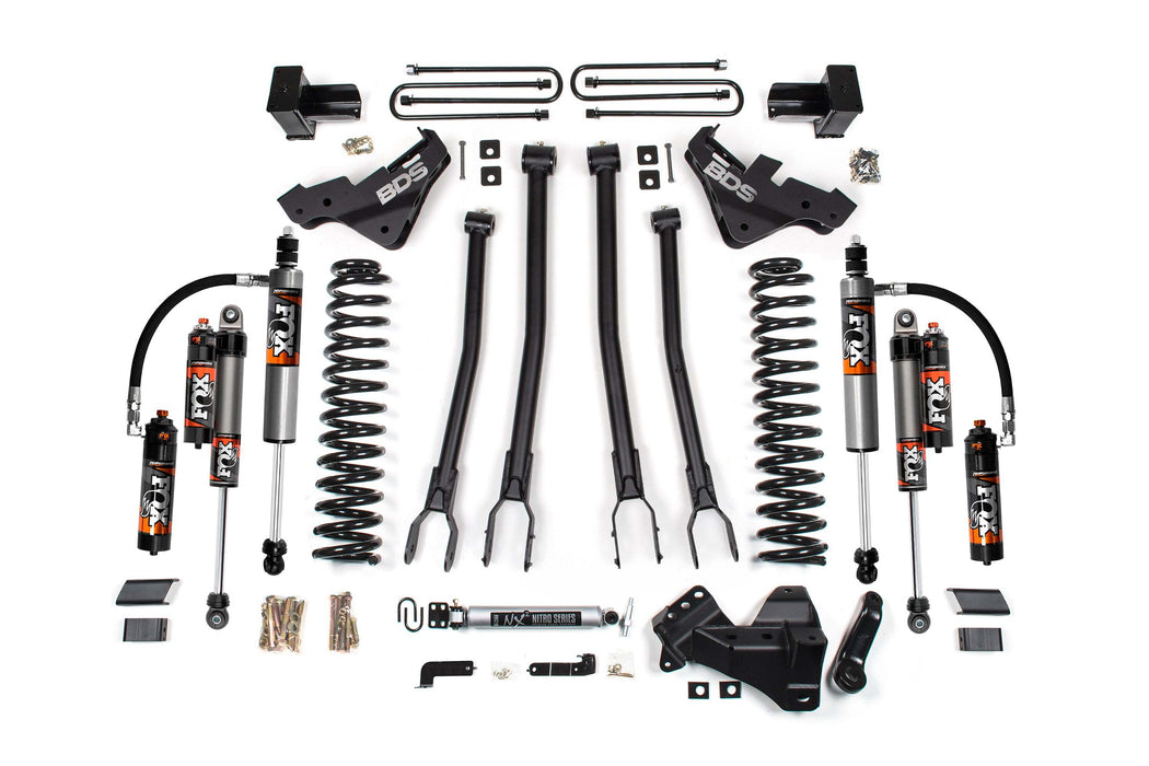 BDS 5 Inch Lift Kit w/ 4-Link Ford F250/F350 Super Duty (23-26) 4WD Gas