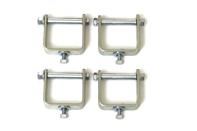 BDS Spring Clamps Bolt Style 2.5 Inch Wide 4 Pack 228010