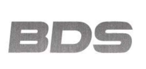 BDS Decal Sticker Silver 10x3 Die Cut Each Made In US 230010