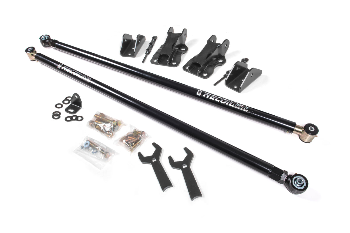 BDS Recoil Traction Bar Kit, Fits Ford F250/F350 Super Duty 17-25 W/ 3.5-4 In Axle 2309