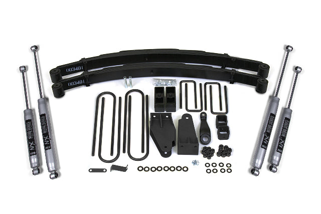 BDS 4 Inch Lift Kit, Fits Ford F250 Ttb 87-96 4WD 306H