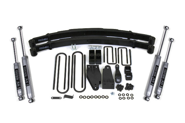BDS 4 Inch Lift Kit, Fits Ford F250 Ttb 87-96 4WD 306H