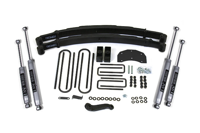 BDS 4 Inch Lift Kit, Fits Ford F350 Monobeam 80-96 4WD 308H