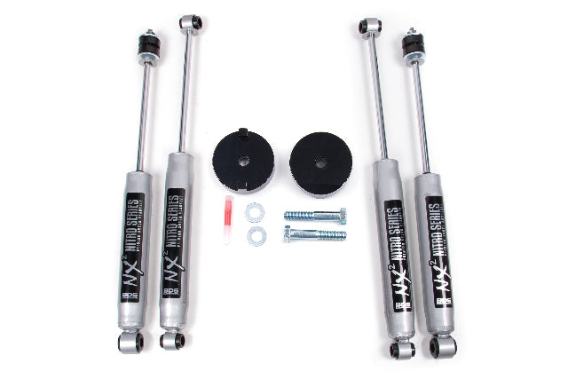 BDS 1 Inch Leveling Kit Coil Spacer, Fits Ford F250/F350 Super Duty 05-16 4WD 325H