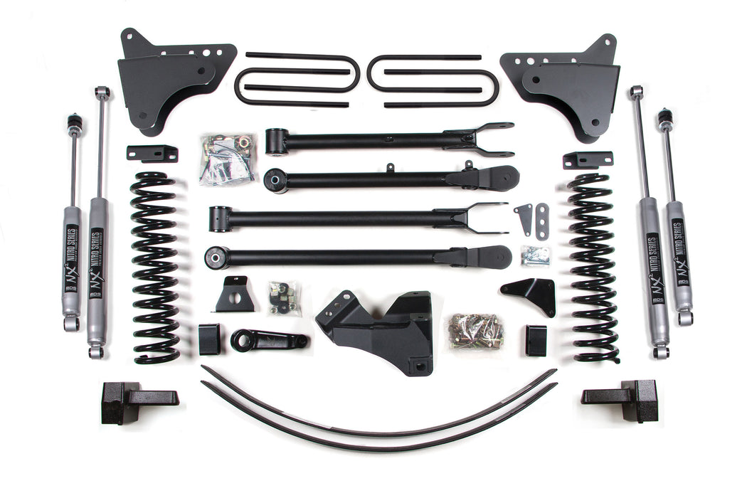 BDS BDS339H 6 Inch Lift Kit w/ 4-Link Ford F250/F350 Super Duty (05-07) 4WD Gas