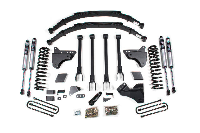 BDS 6 Inch Lift Kit w/ 4-Link Fits Ford F250/F350 Super Duty (08-10) 4WD Diesel