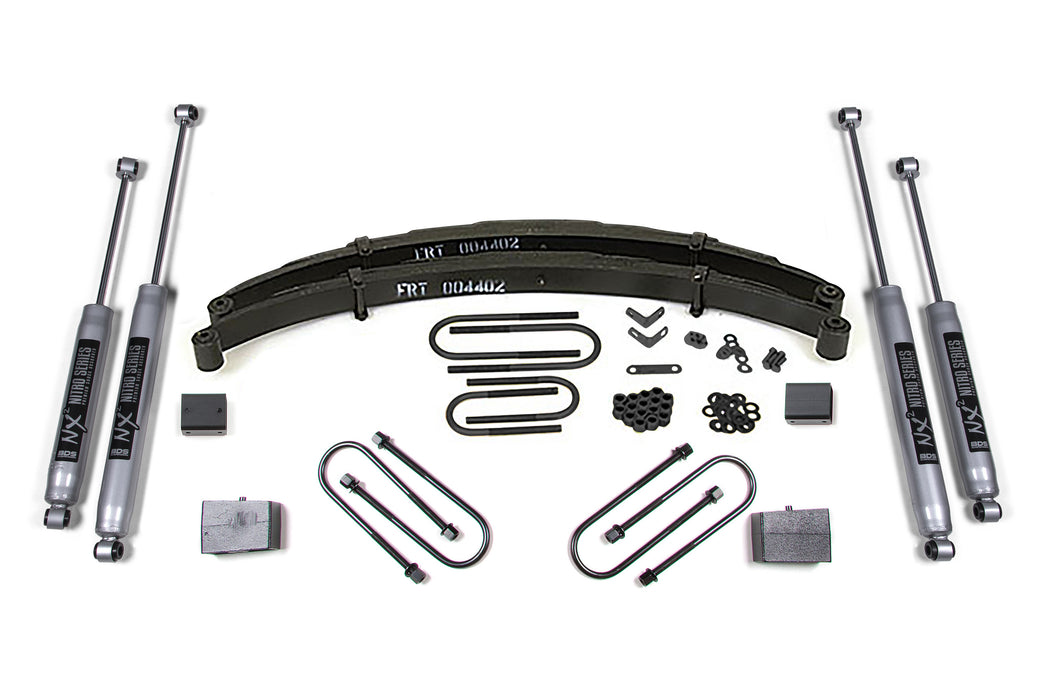 BDS BDS403H 4 Inch Lift Kit compatible with Jeep Cherokee SJ- Wagoneer- Grand Wagoneer- or J10/J20 (74-89)