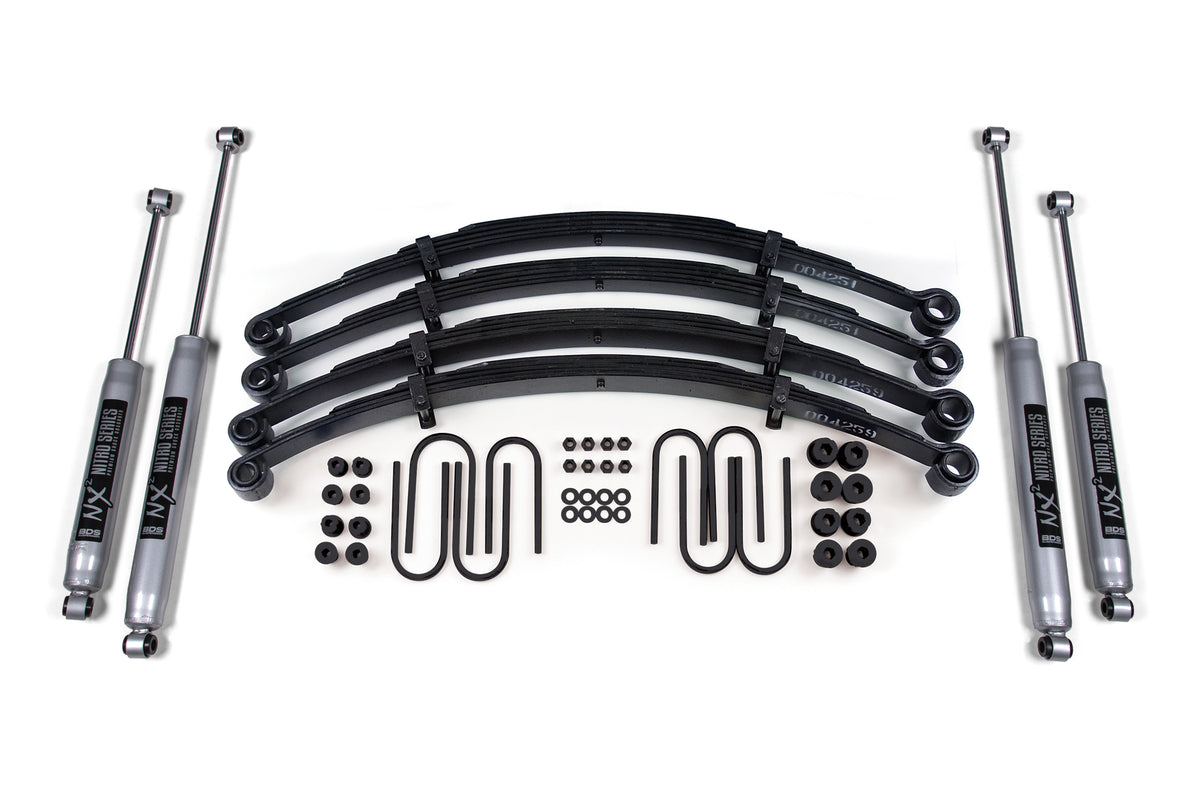 BDS 2.5 Inch Lift Kit, Fits 1982 Fits Jeep CJ5 405FS