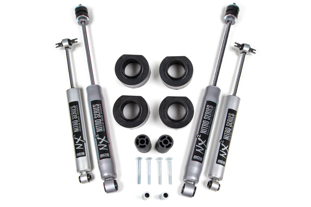 BDS BDS416H 1.75 Inch Lift Kit compatible with Jeep Wrangler TJ/LJ (97-06)